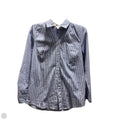 Blouse Long Sleeve By J. Crew In Striped Pattern, Size: Xs