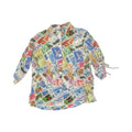 Blouse 3/4 Sleeve By John Mark In Multi, Size:S