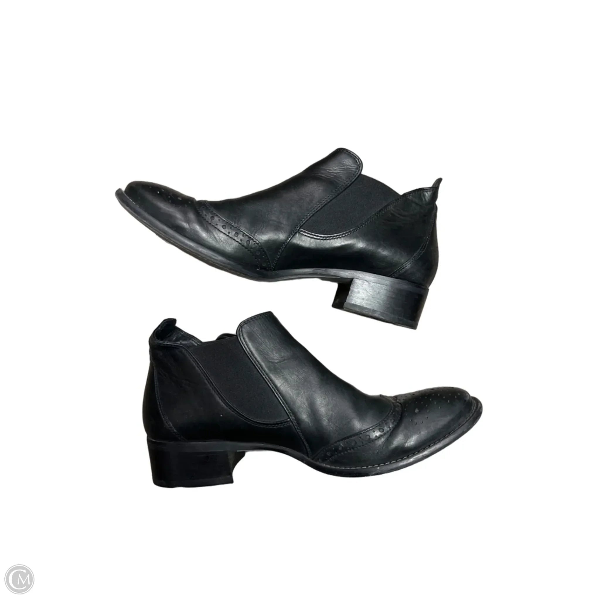Boots Ankle Flats By Paul Green In Black, Size: 7