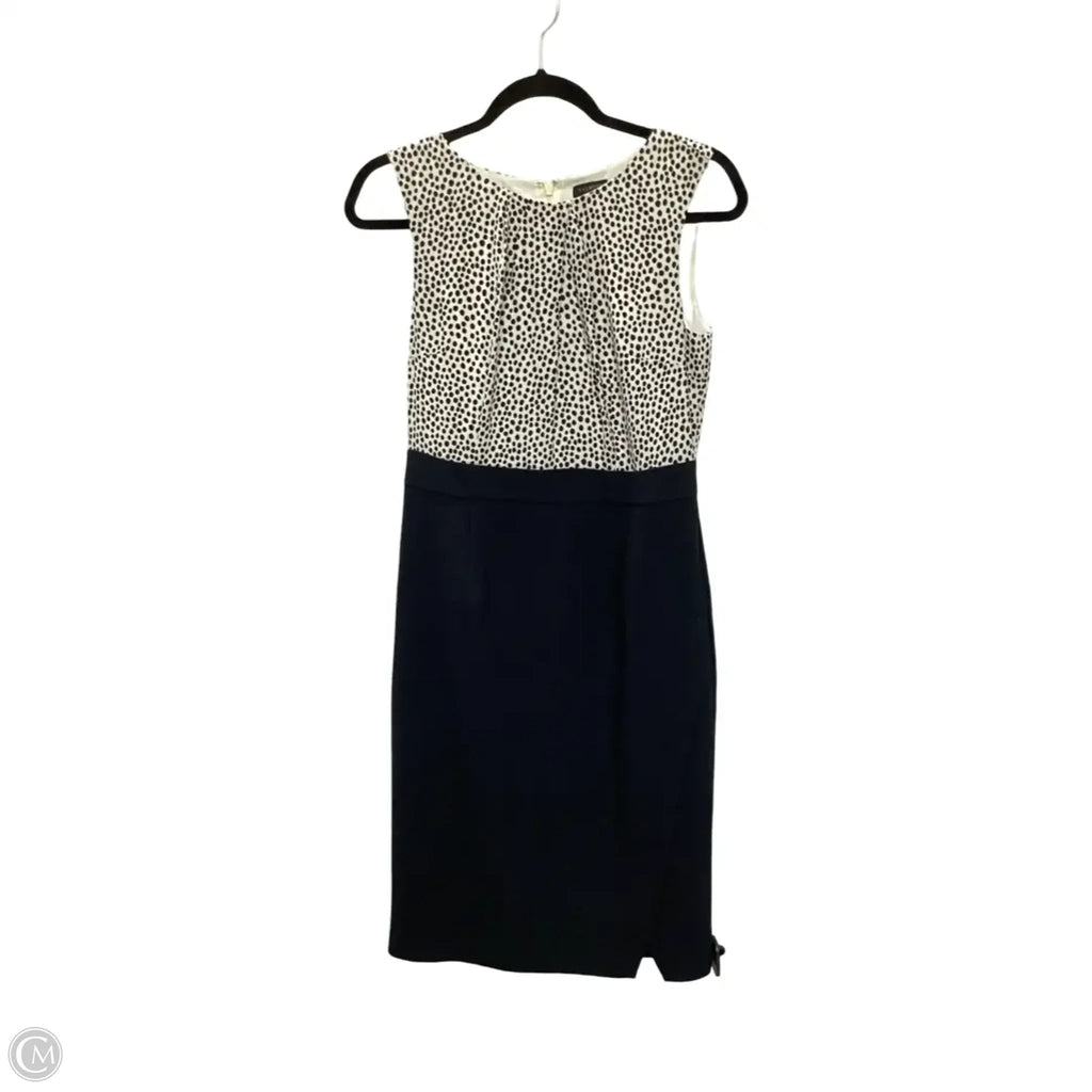 Dress Work By Talbots In Polkadot Pattern, Size: Xs