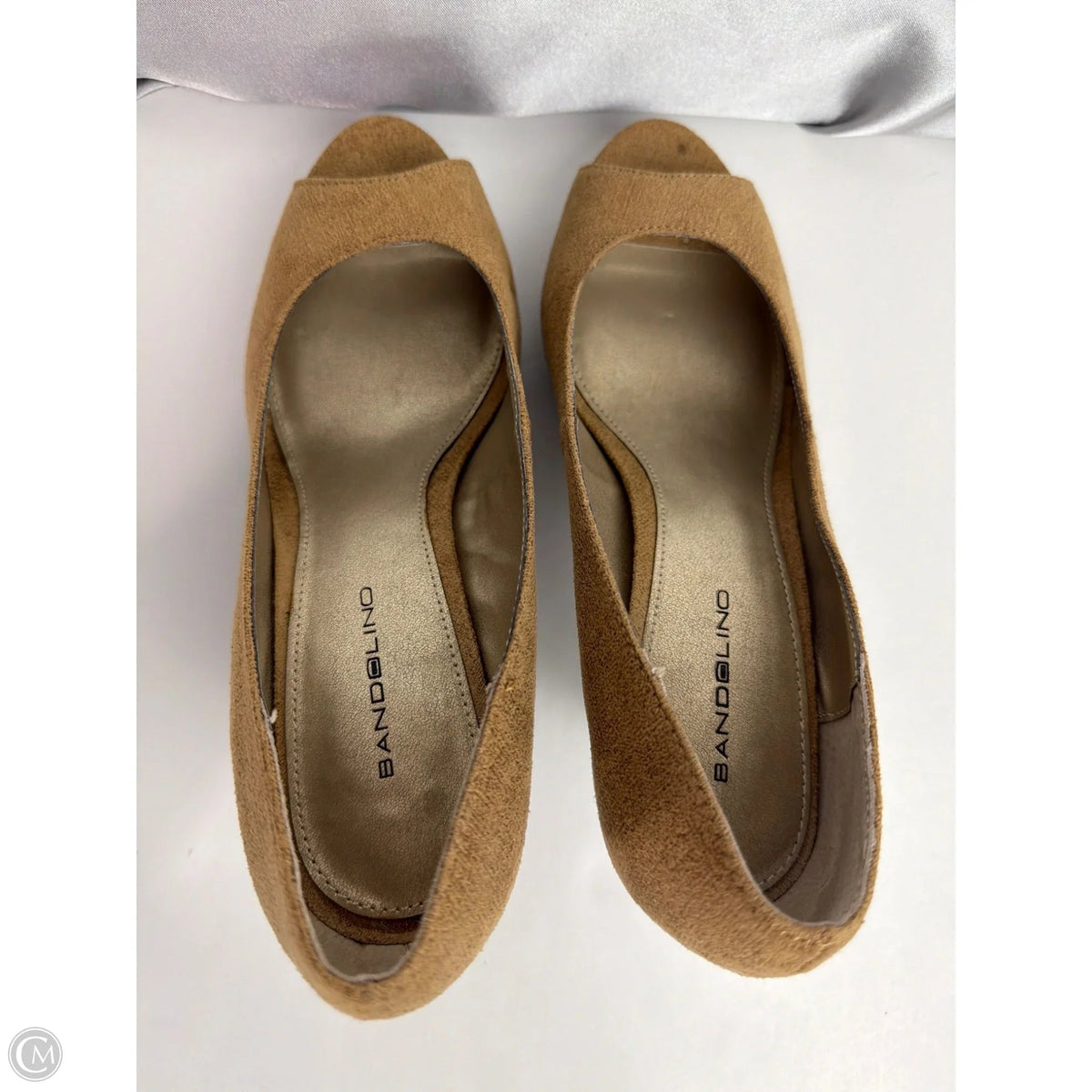 Shoes Heels Kitten By Bandolino In Brown, Size: 8