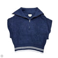 Vest Sweater By Maeve In Navy, Size: S