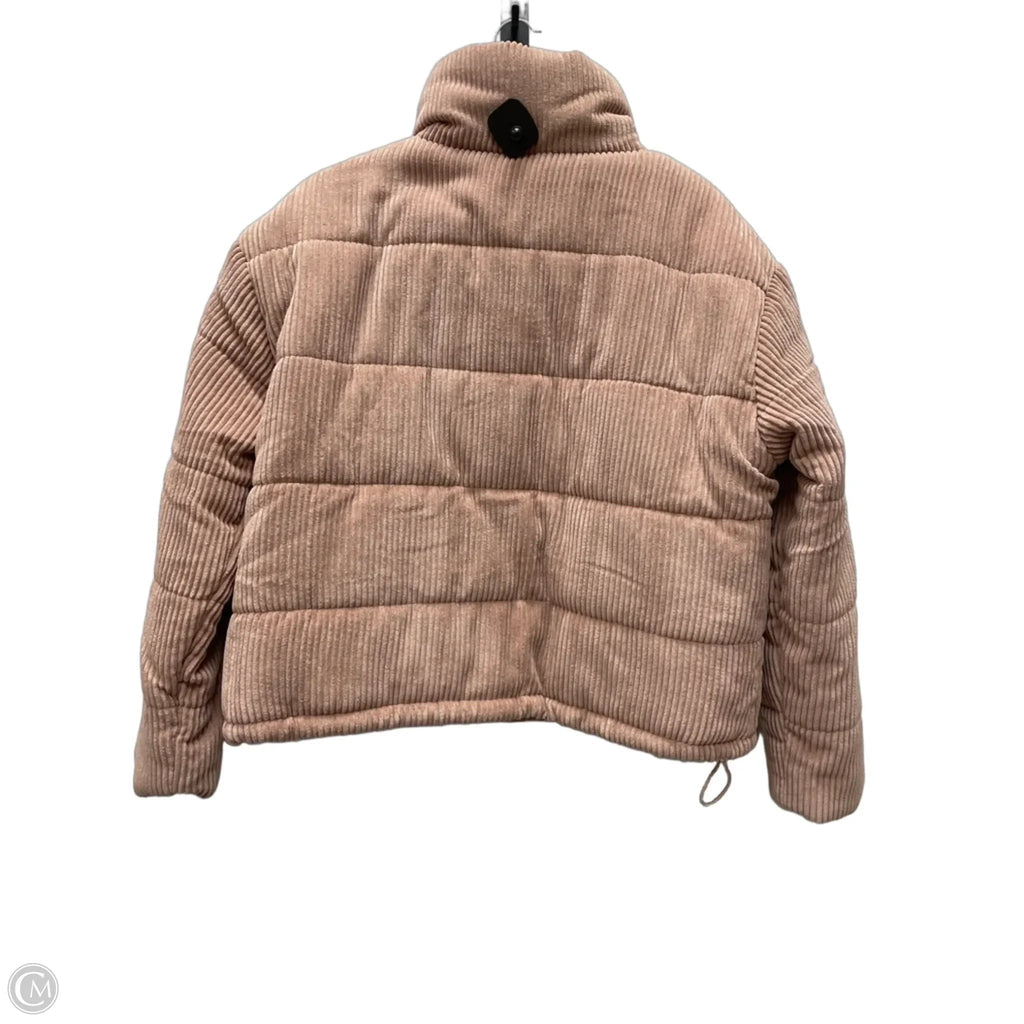 Jacket Puffer & Quilted By 7 For All Mankind In Pink, Size: L