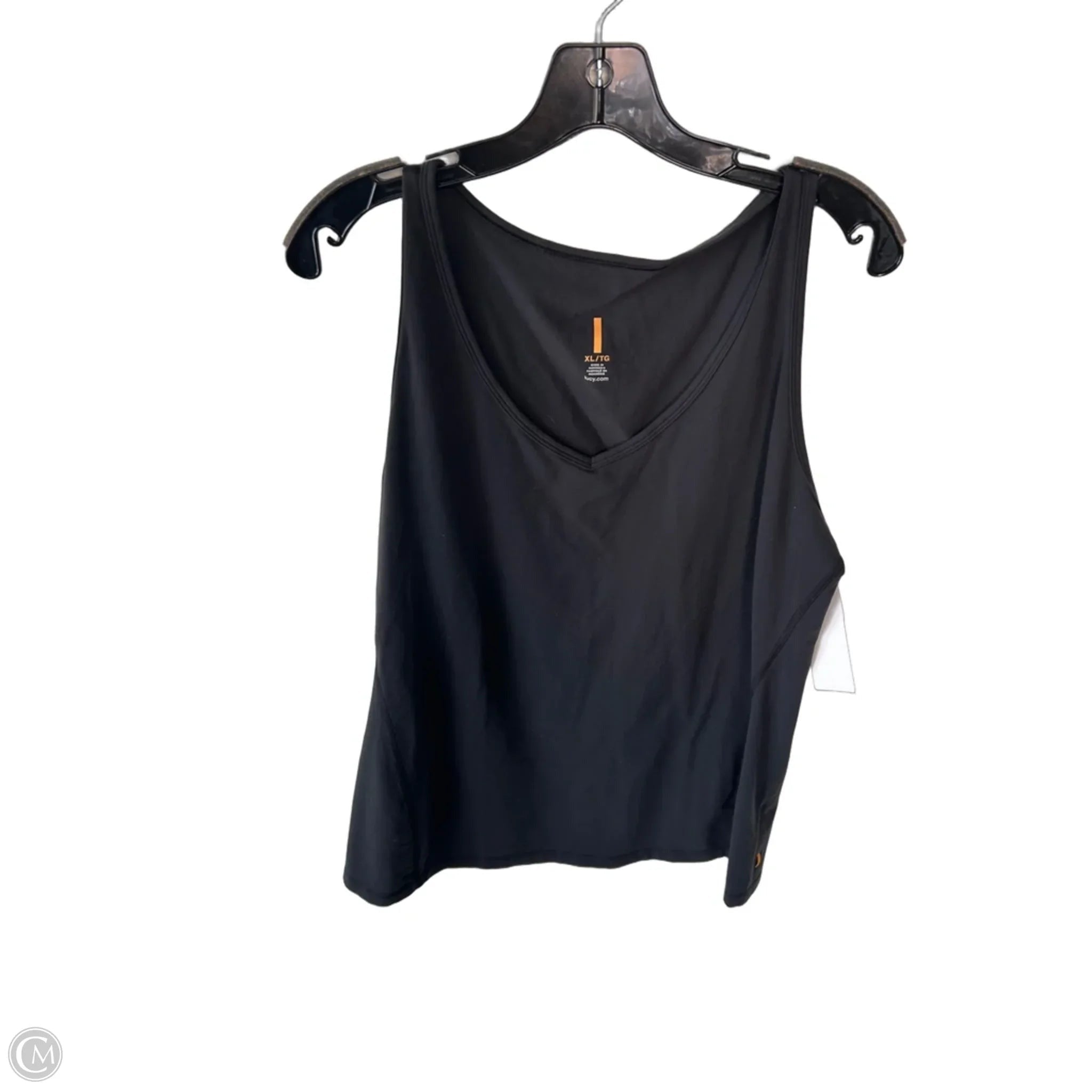 Athletic Tank Top By Lucy In Black, Size: Xl