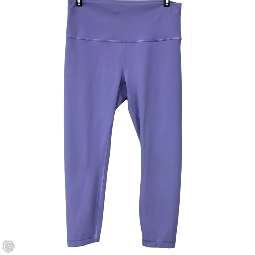 Athletic Leggings By Lululemon In Purple, Size: 10