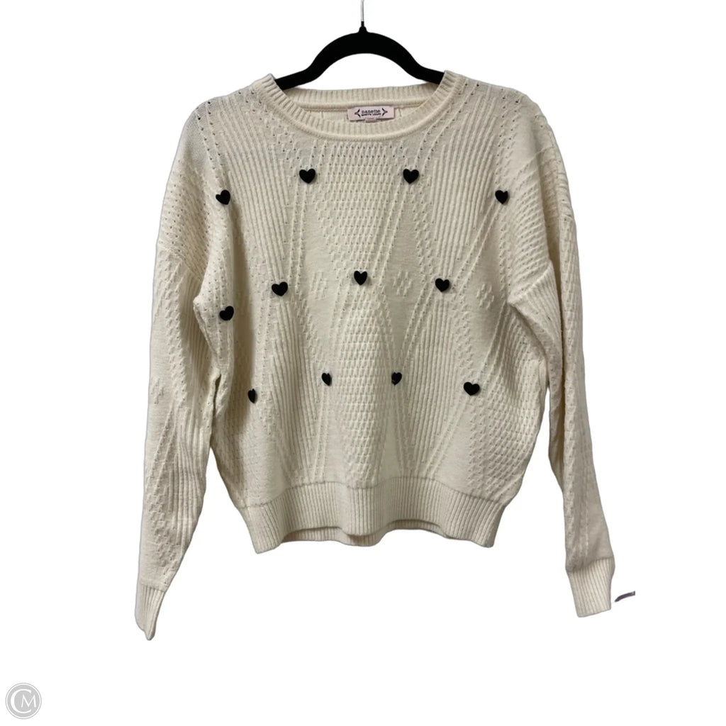 Sweater By Nanette Lepore In Cream, Size: M