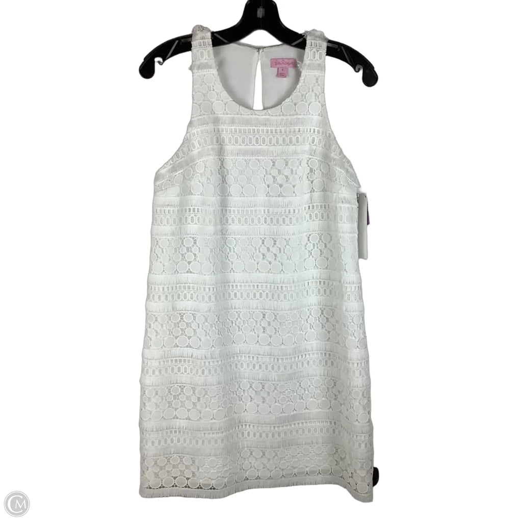 Dress Designer By Lilly Pulitzer In White, Size: 4