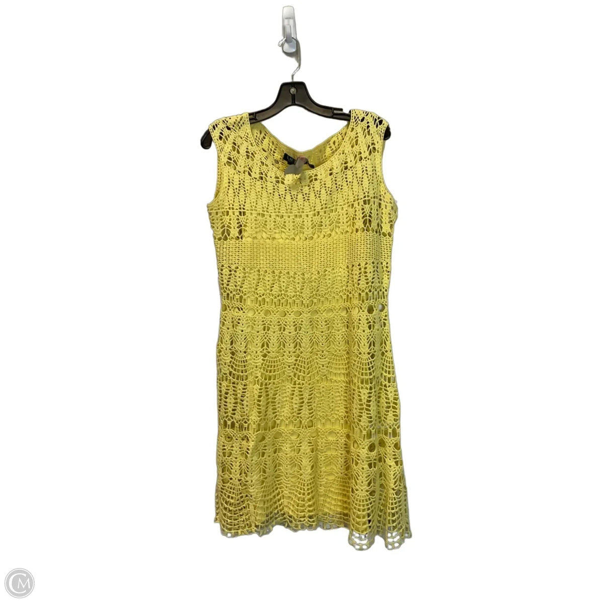 Dress Casual Short By Lauren By Ralph Lauren In Yellow, Size: L