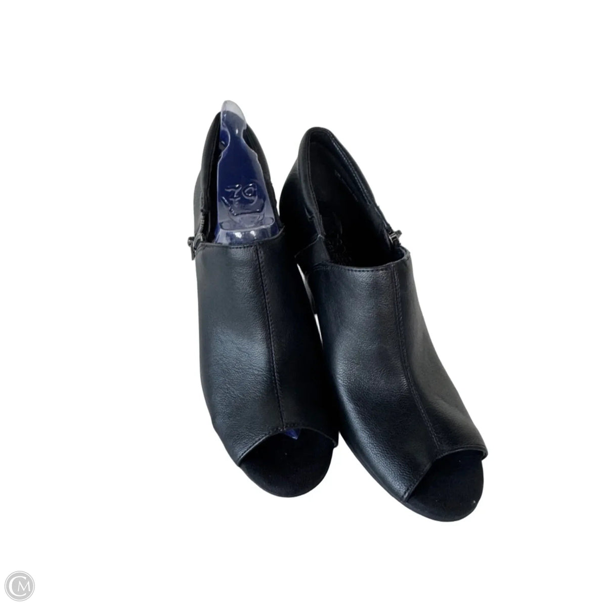 Sandals Heels Block By Aerosoles In Black, Size: 6.5