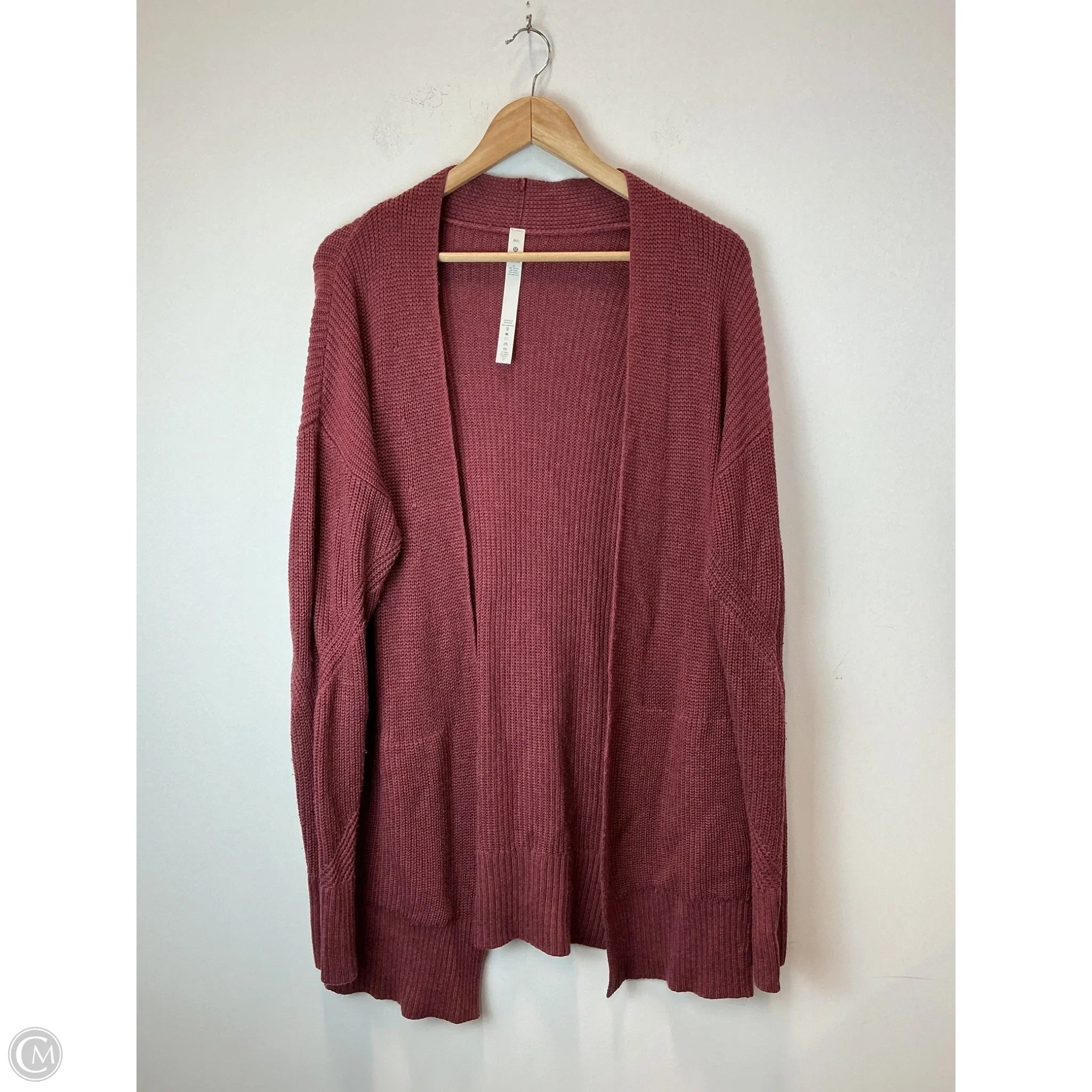 Cardigan By Lululemon In Pink, Size: M