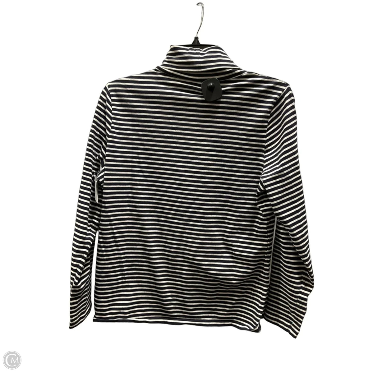Top Long Sleeve Basic By Talbots In Striped Pattern, Size: Lp