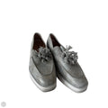 Shoes Heels Platform By Johnston & Murphy In Silver, Size: 10