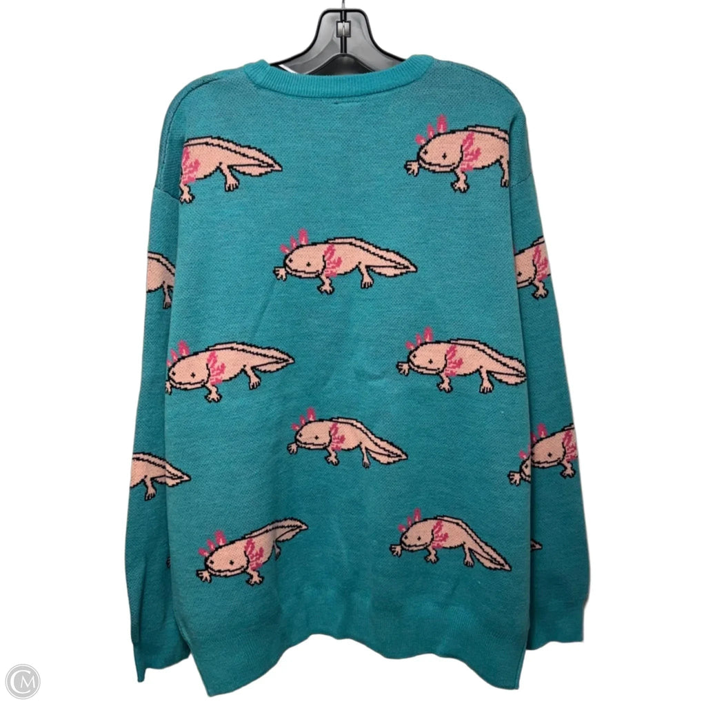 Axolotl Sweater By Go Slow Caravan In Animal Print, Size: Xl