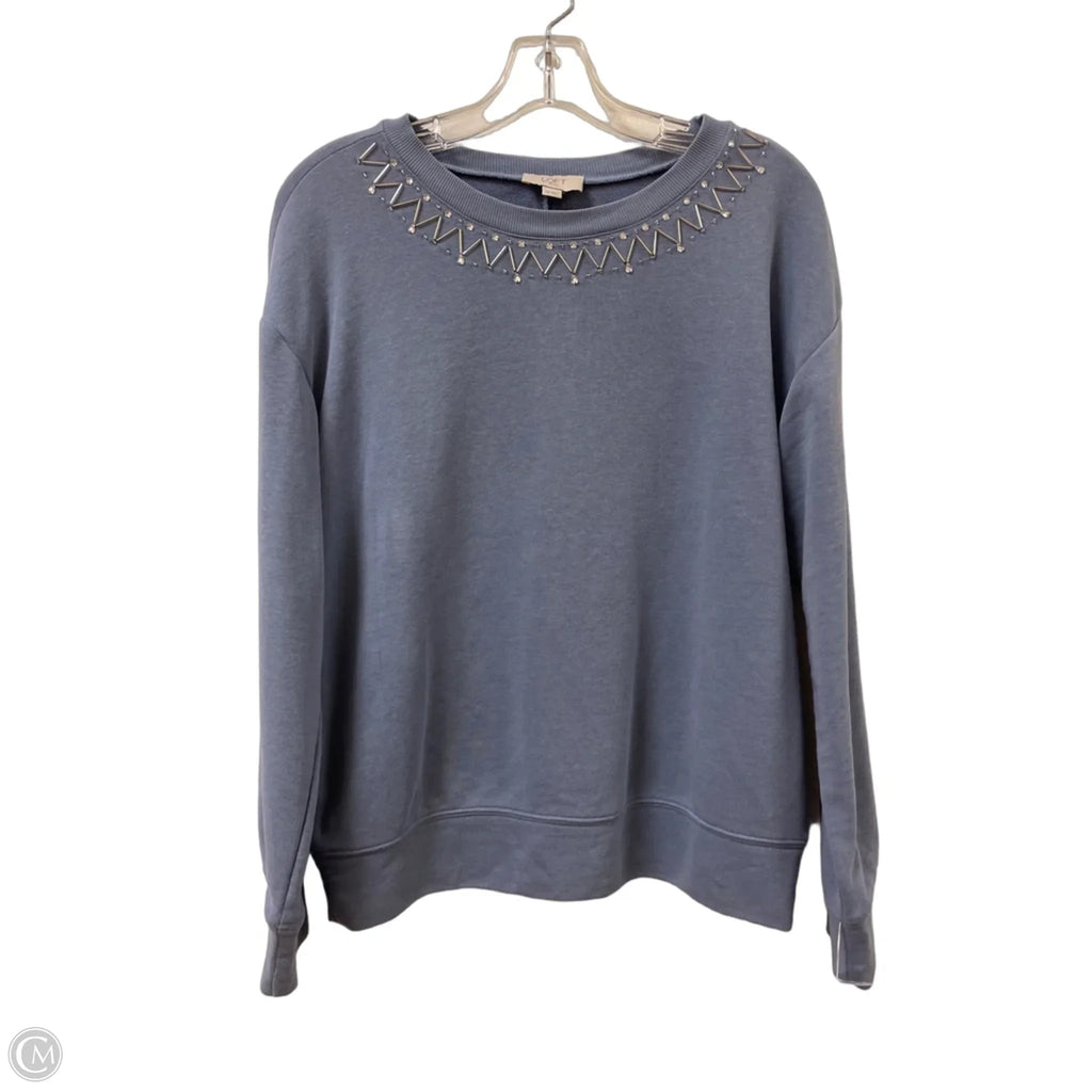 Sweater By Loft In Blue, Size: Xs