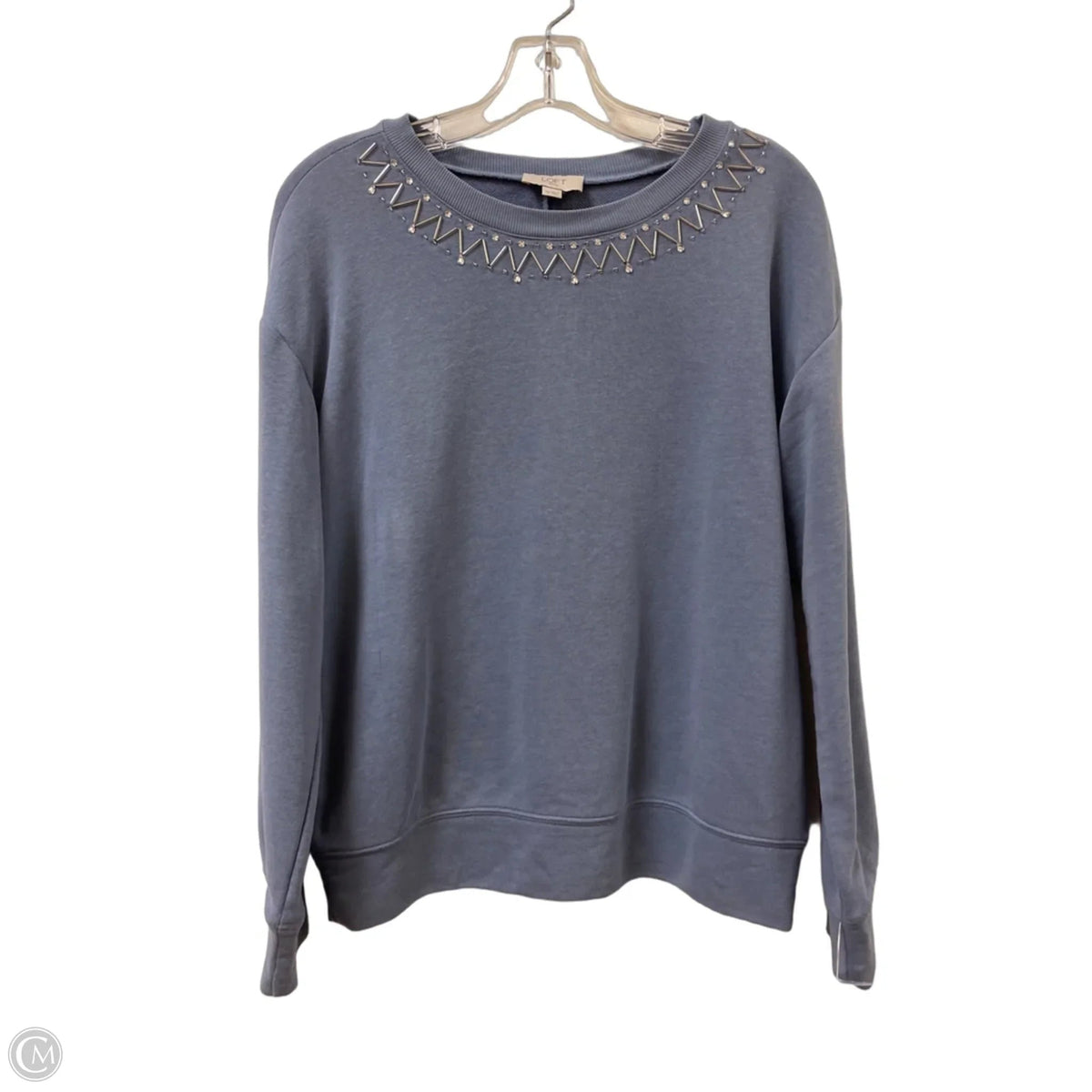 Sweater By Loft In Blue, Size: Xs