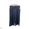 Jeans Wide Leg By Spanx In Blue Denim, Size: 2x
