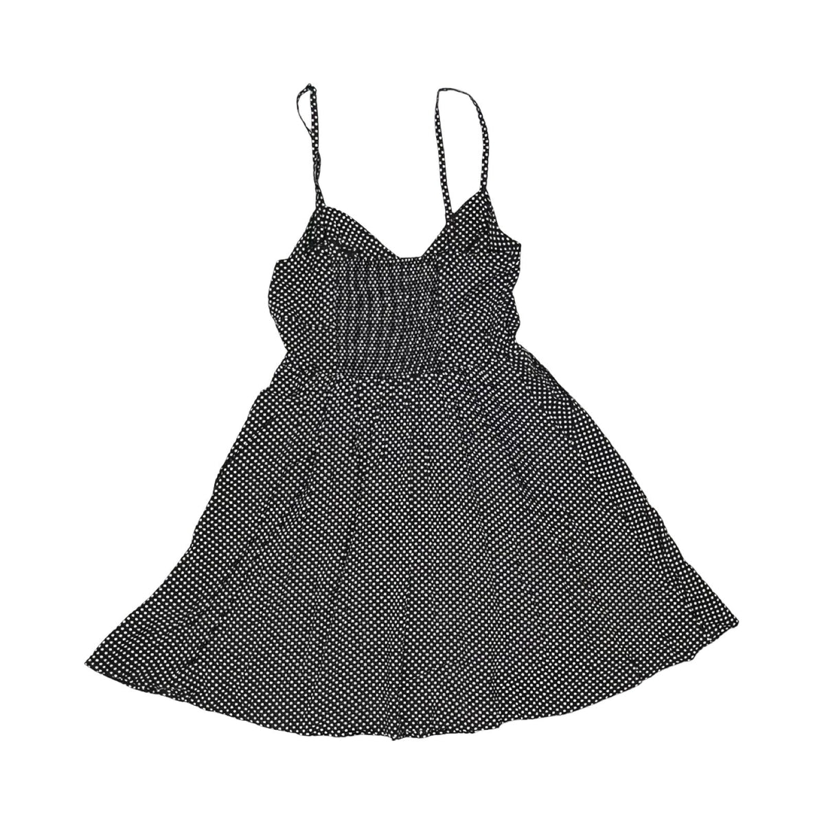 Dress Casual Short By Express In Polkadot Pattern, Size:Xs