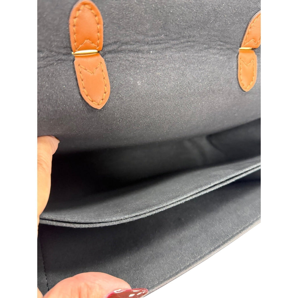 Handbag Luxury Designer By Louis Vuitton In Brown, Size:Medium