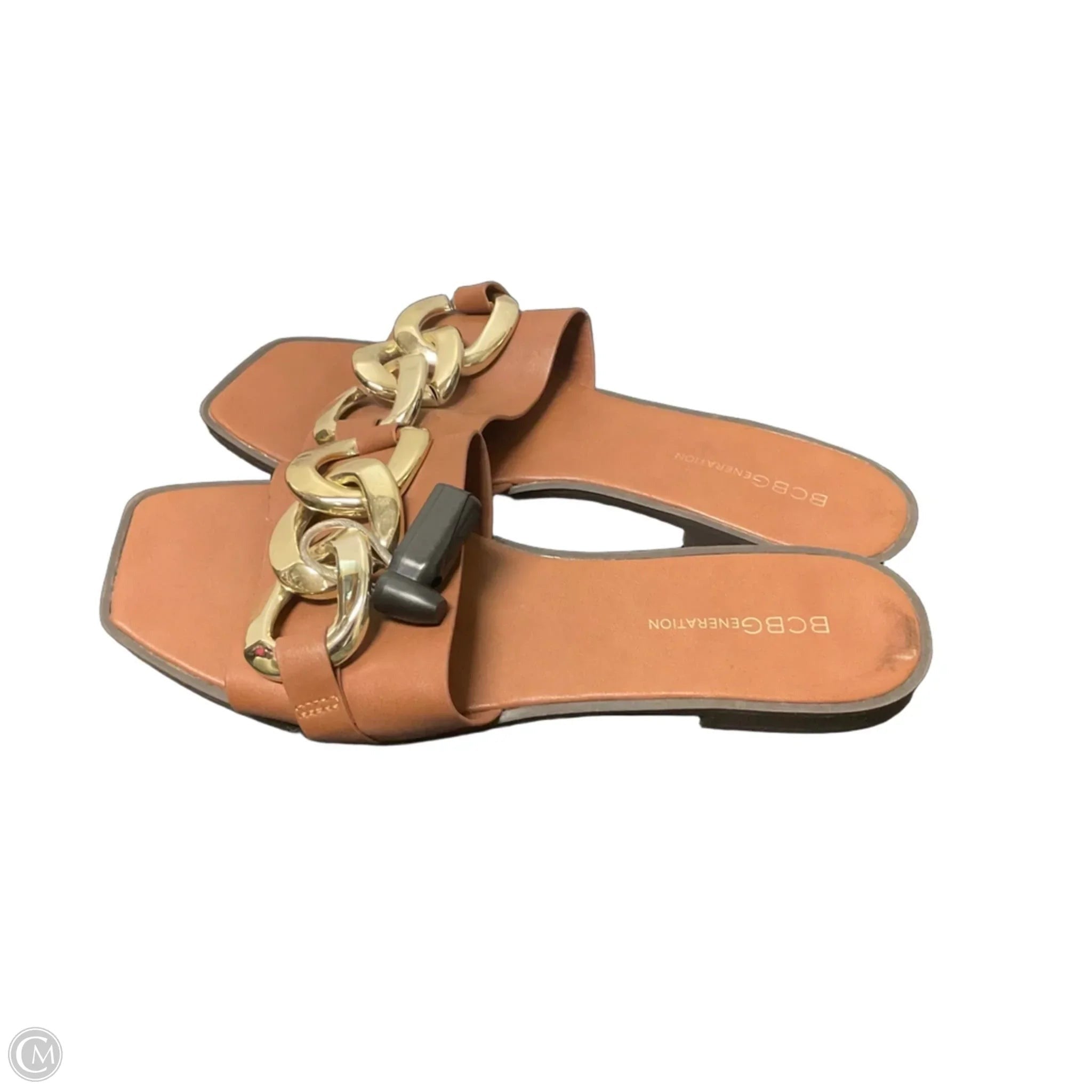 Sandals Flats By Bcbgeneration In Brown, Size: 9.5