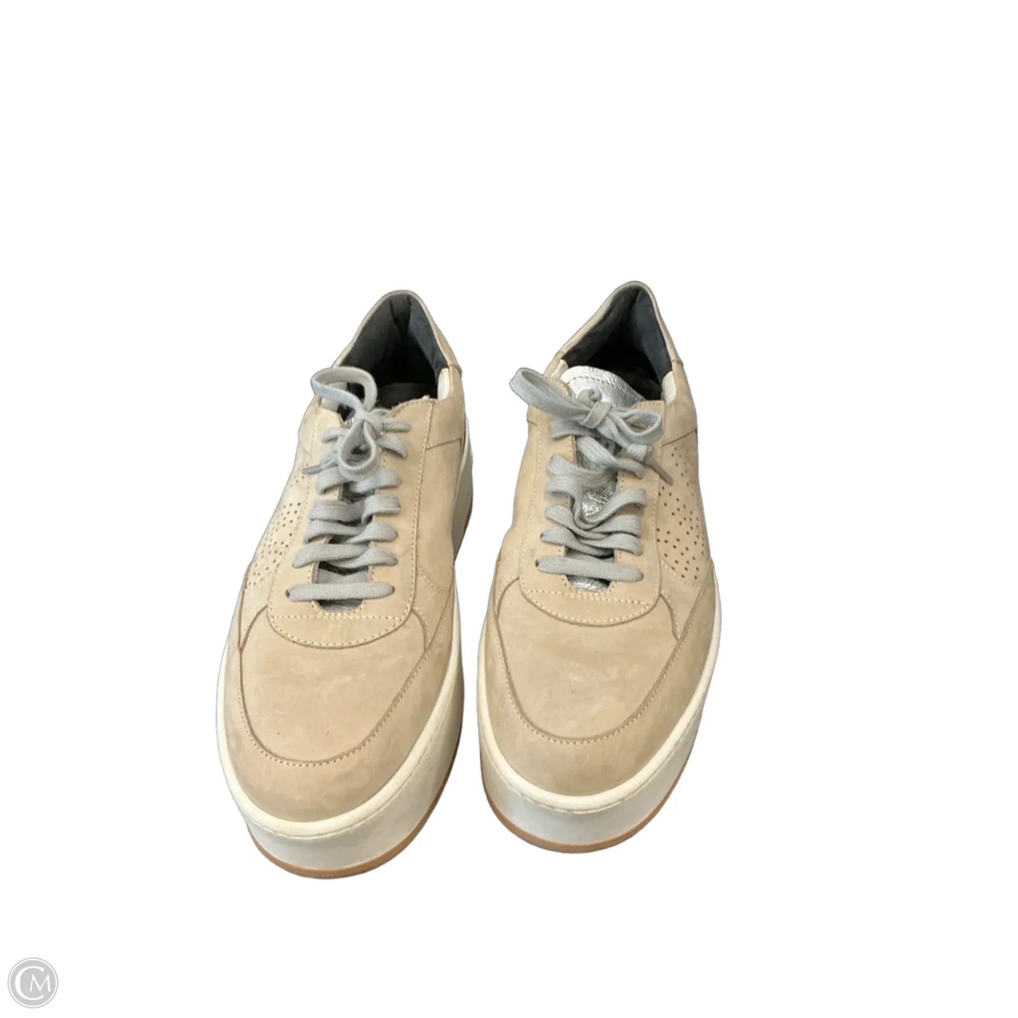 Shoes Heels Platform By P448 In Beige, Size: 10