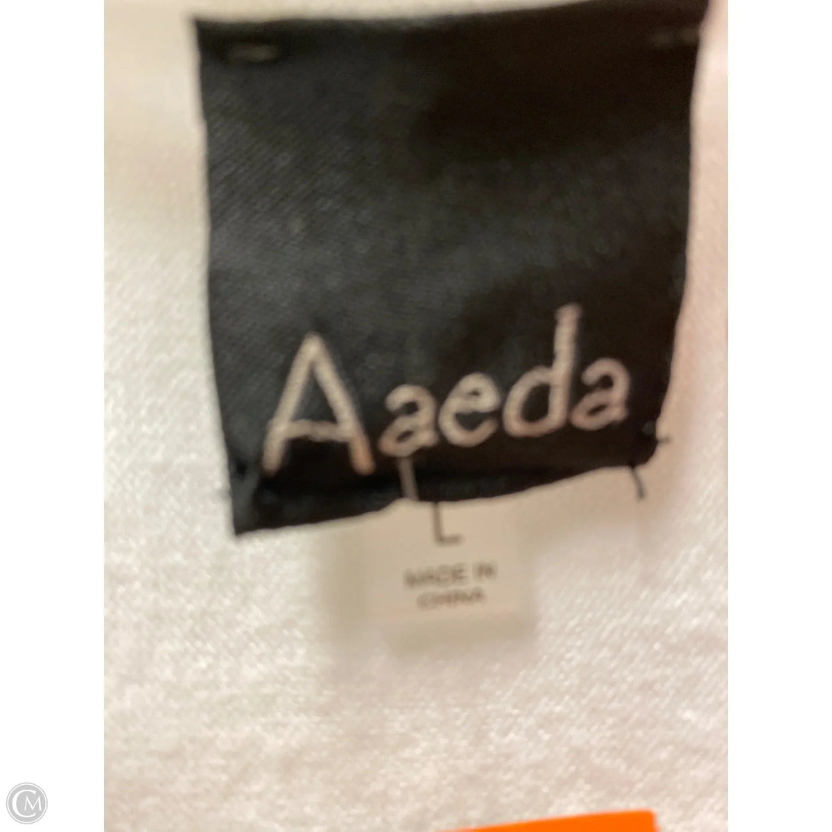 Top Long Sleeve By Aaeda In White, Size: L