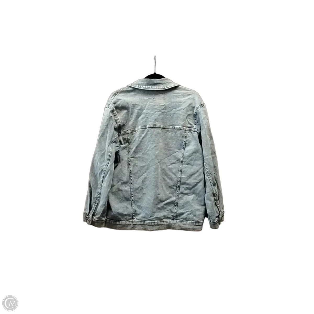 Jacket Denim By Abercrombie And Fitch In Blue Denim, Size: S