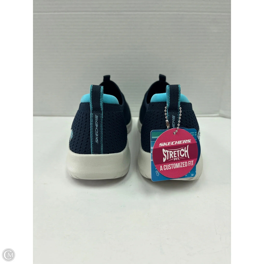 Shoes Athletic By Skechers In Blue, Size: 9