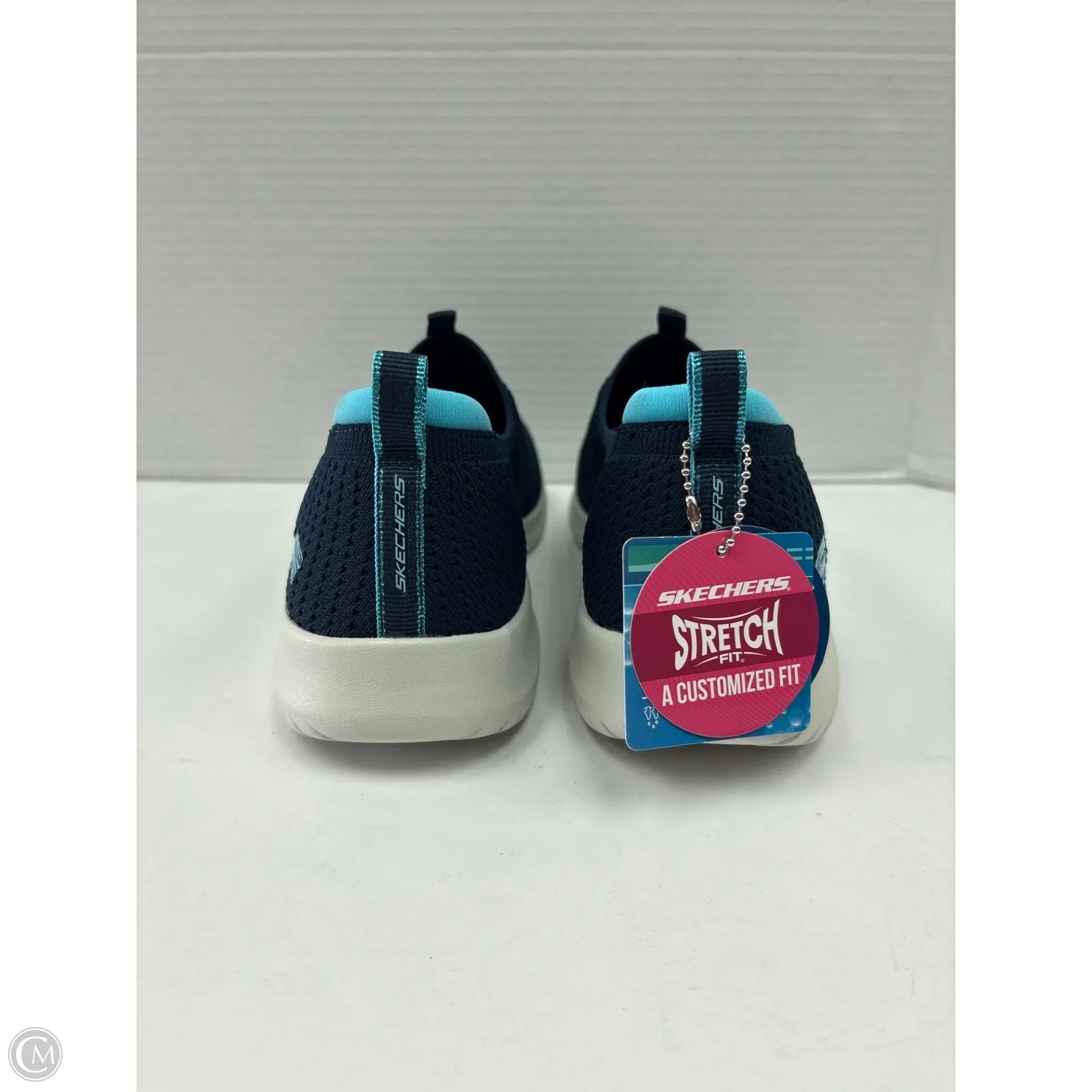 Shoes Athletic By Skechers In Blue, Size: 9