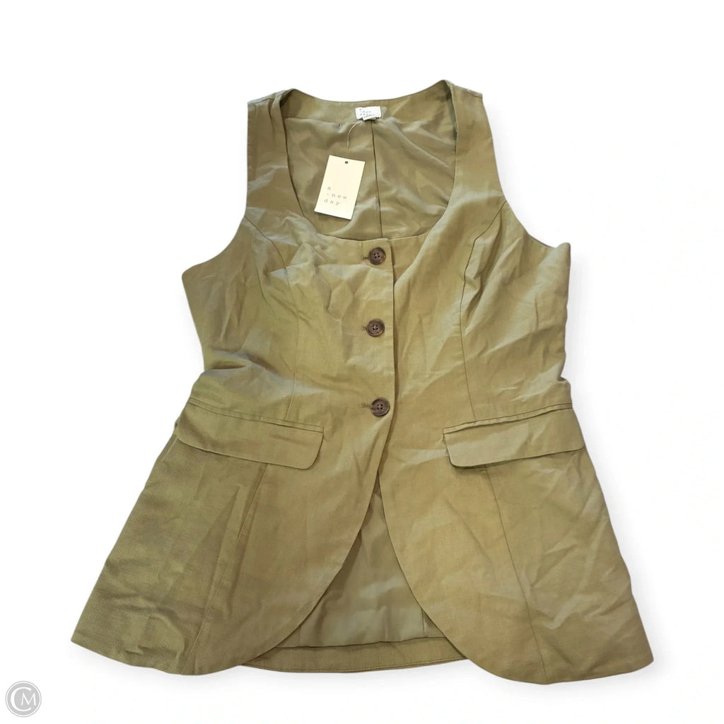 Vest Other By A New Day In Green, Size: M