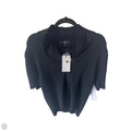 Sweater Short Sleeve By 7 For All Mankind In Black, Size: L