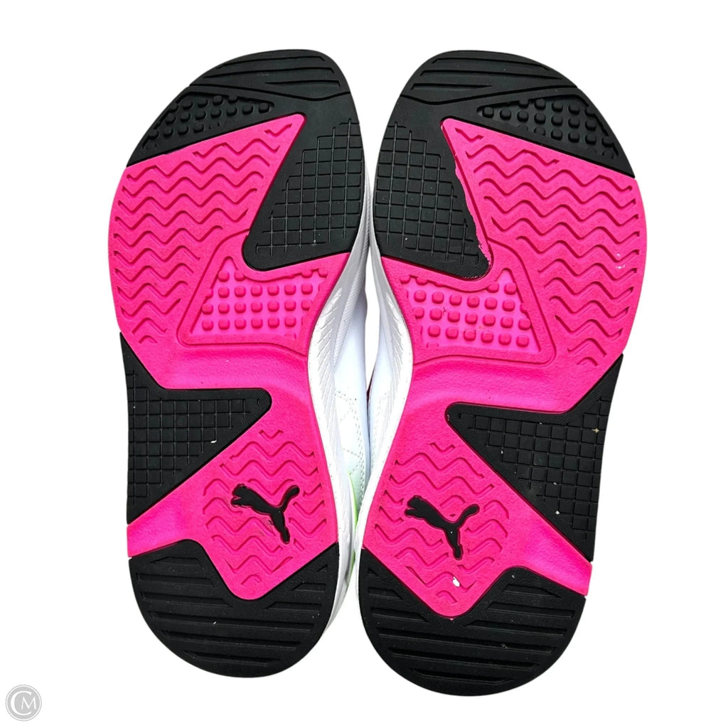 Shoes Athletic By Puma In Pink & White, Size: 7