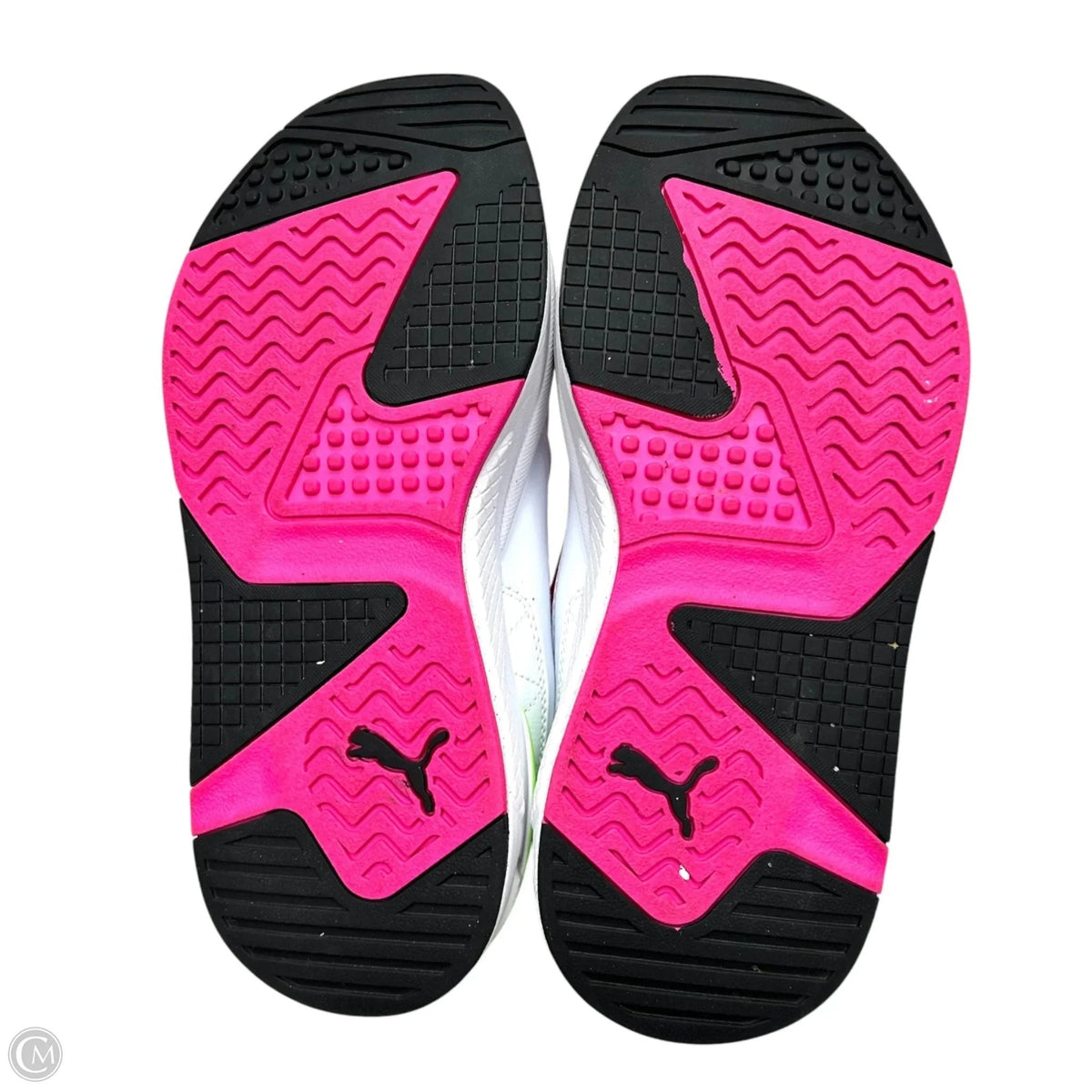 Shoes Athletic By Puma In Pink & White, Size: 7