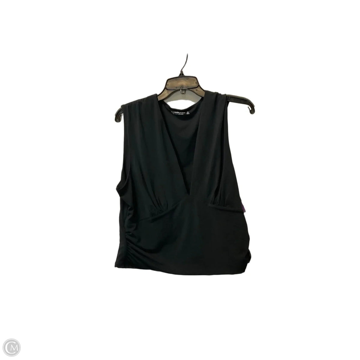 Top Sleeveless By Abercrombie And Fitch In Black, Size: Xl