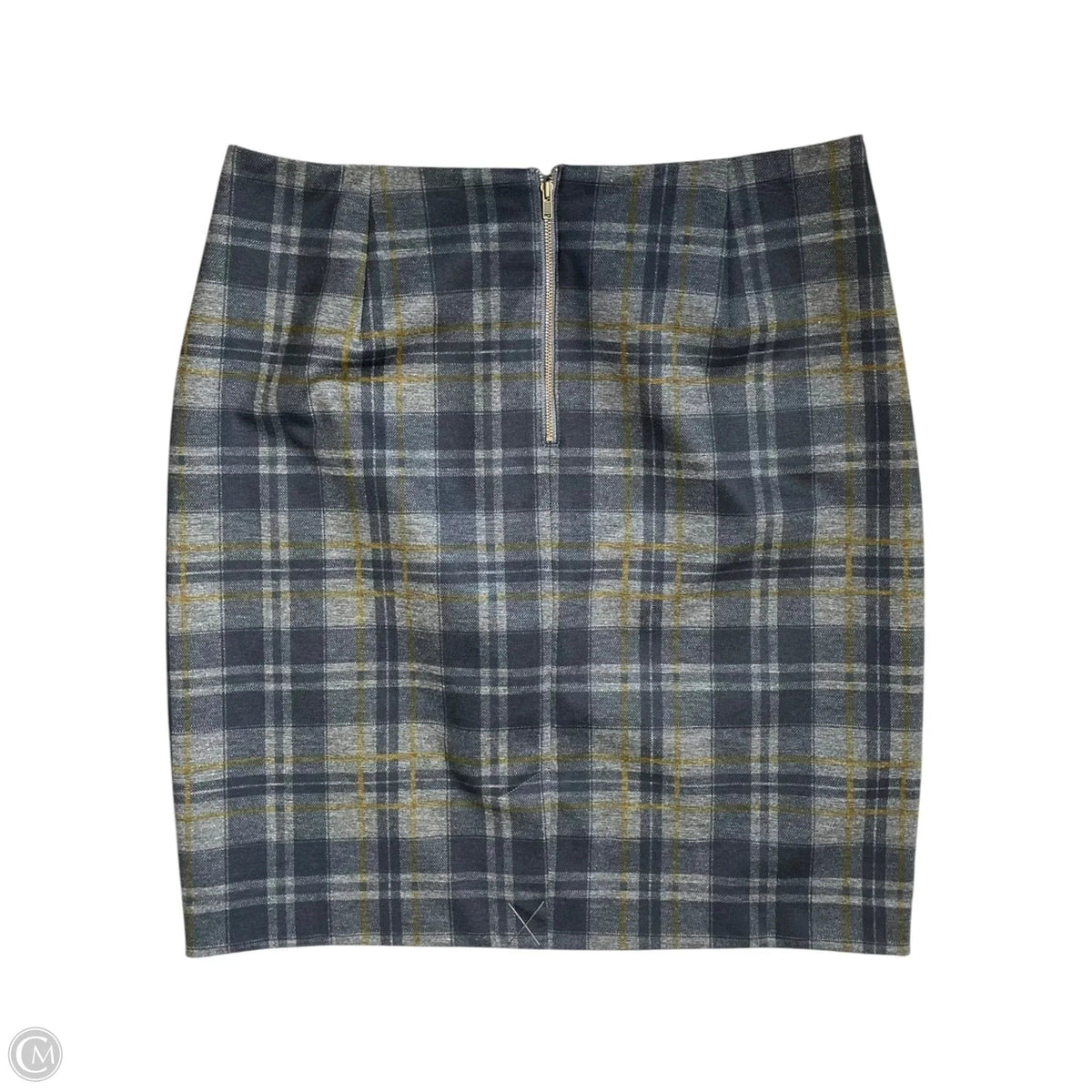 Skirt Midi By Cabi In Plaid Pattern, Size: 8