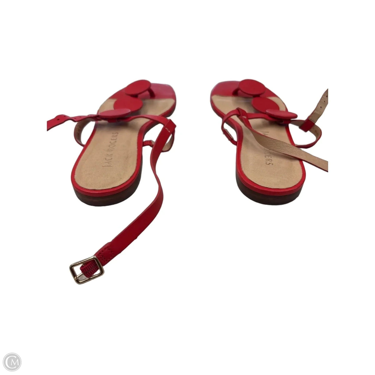 Sandals Flats By Jack Rogers In Red, Size: 10