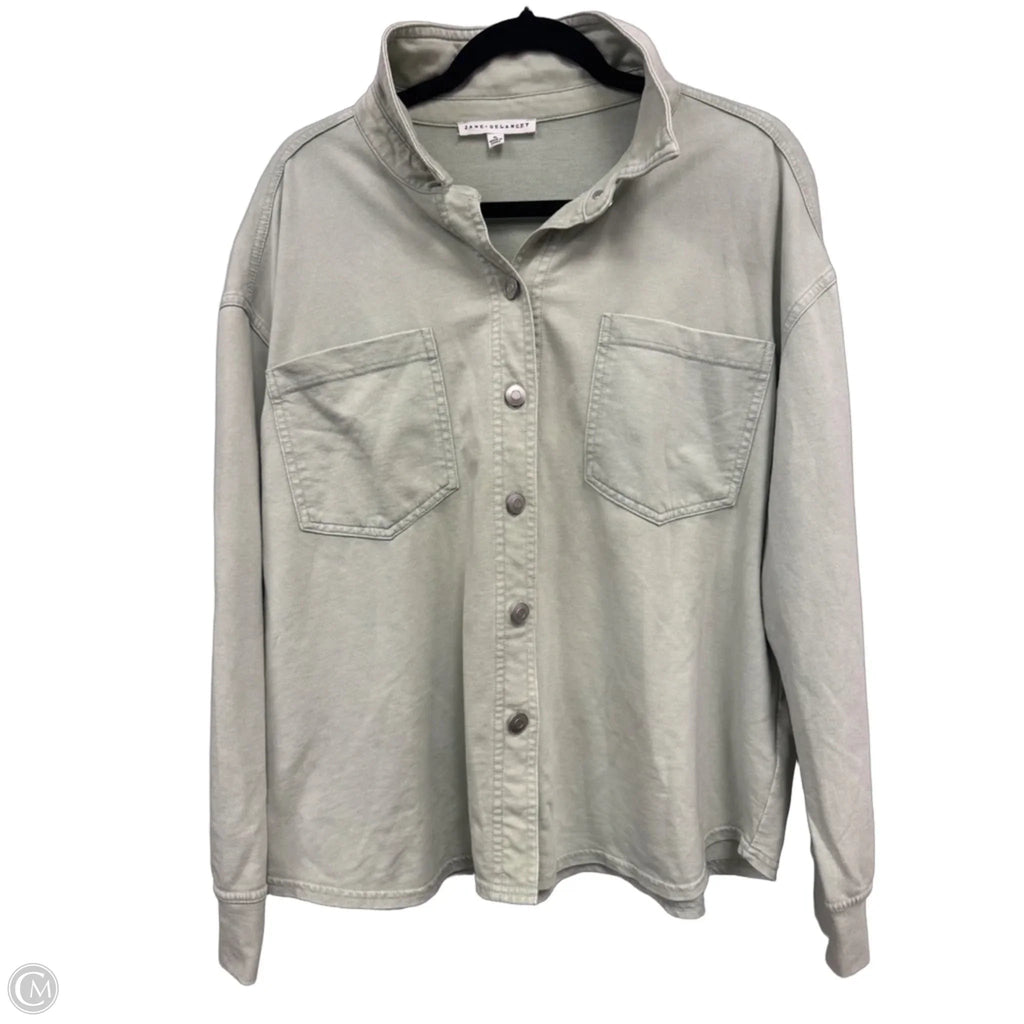 Top Long Sleeve By Jane And Delancey In Green, Size: Xl