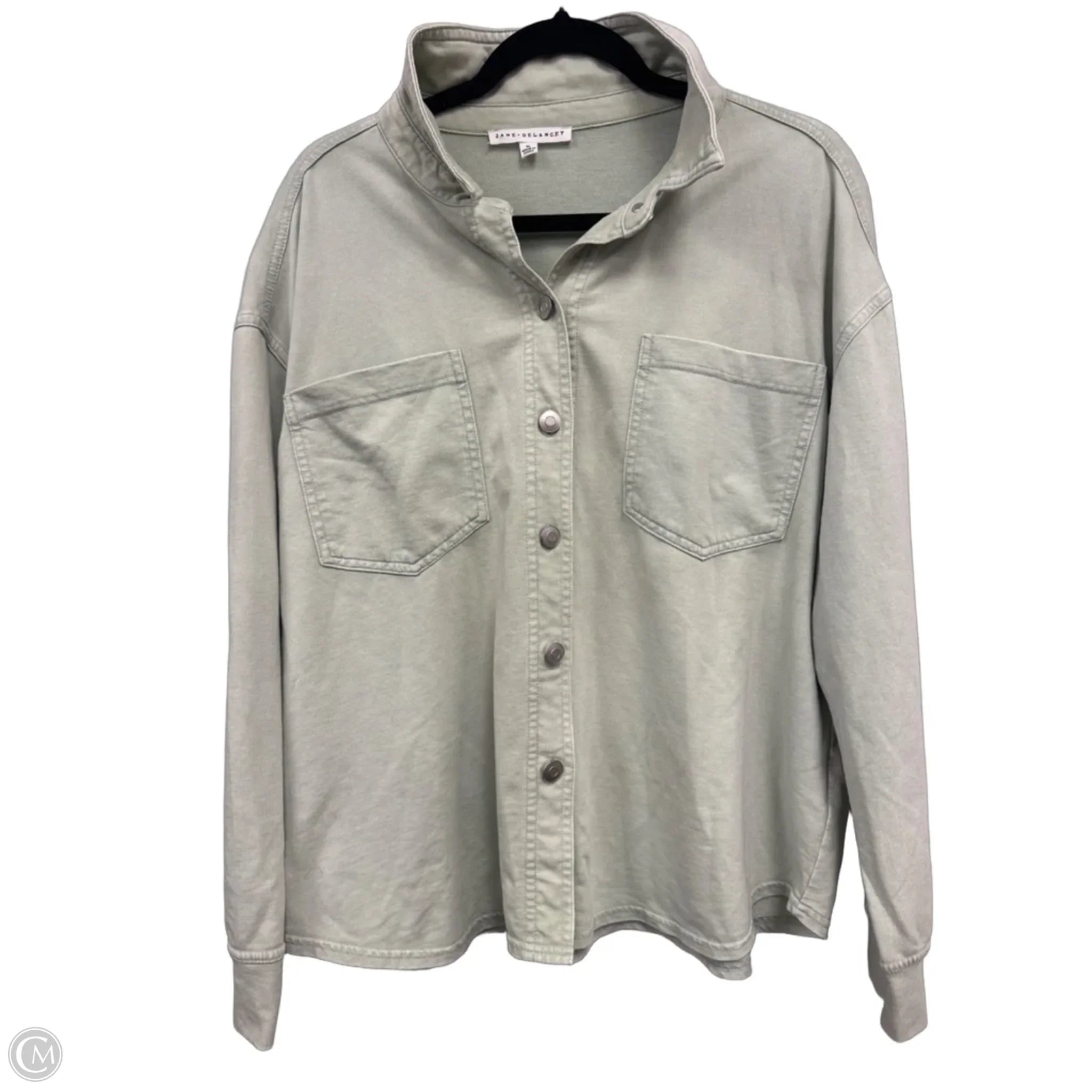 Top Long Sleeve By Jane And Delancey In Green, Size: Xl