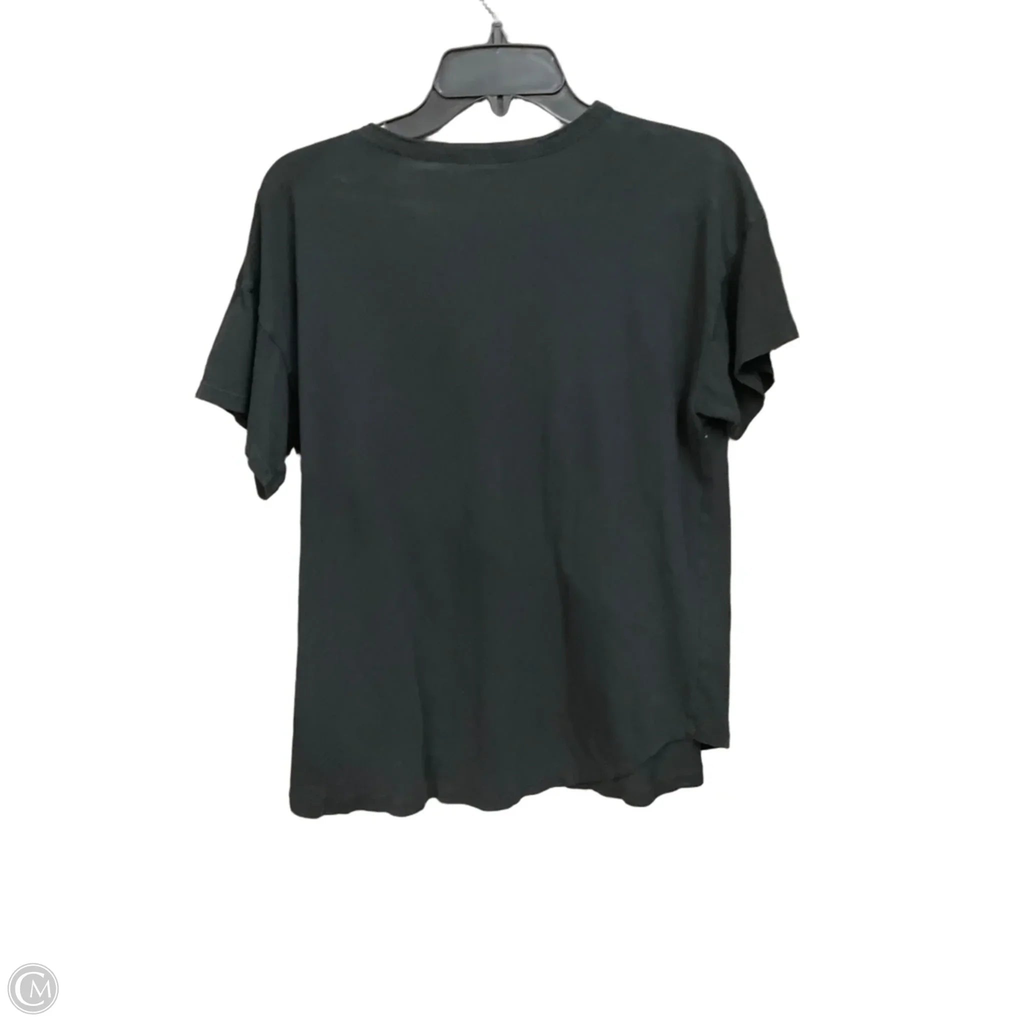 Top Short Sleeve Basic By Madewell In Black, Size: L