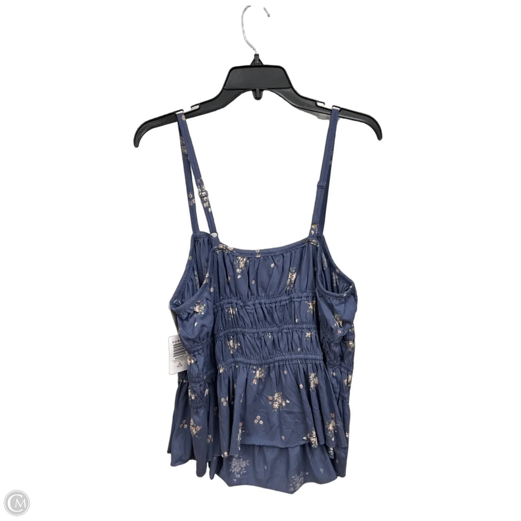 Top Sleeveless By Cmc In Floral Print, Size: Xl