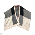 Shawl By Dana Buchman In Blue & Cream, Size: L
