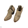 Boots Ankle Heels By Freebird In Tan, Size: 6