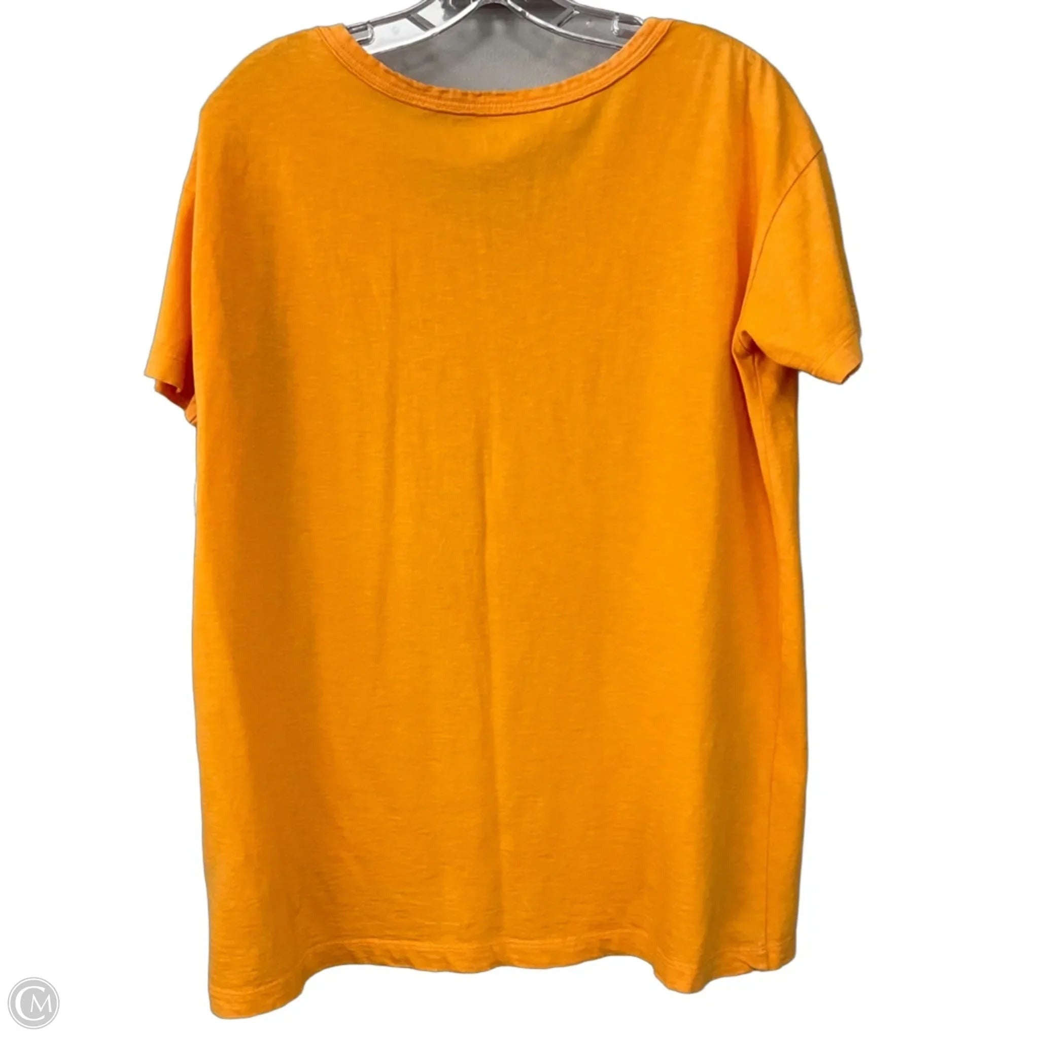 Top Short Sleeve Basic By Aerie In Orange, Size: Xs
