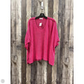 Sweater Short Sleeve By In Loom In Pink, Size: S