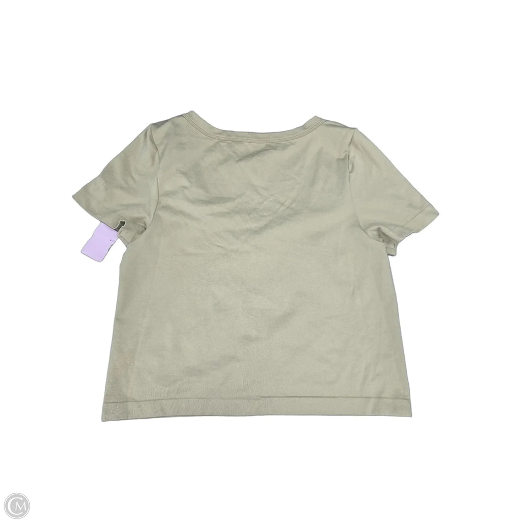 Top Short Sleeve By A New Day In Beige, Size: Xl