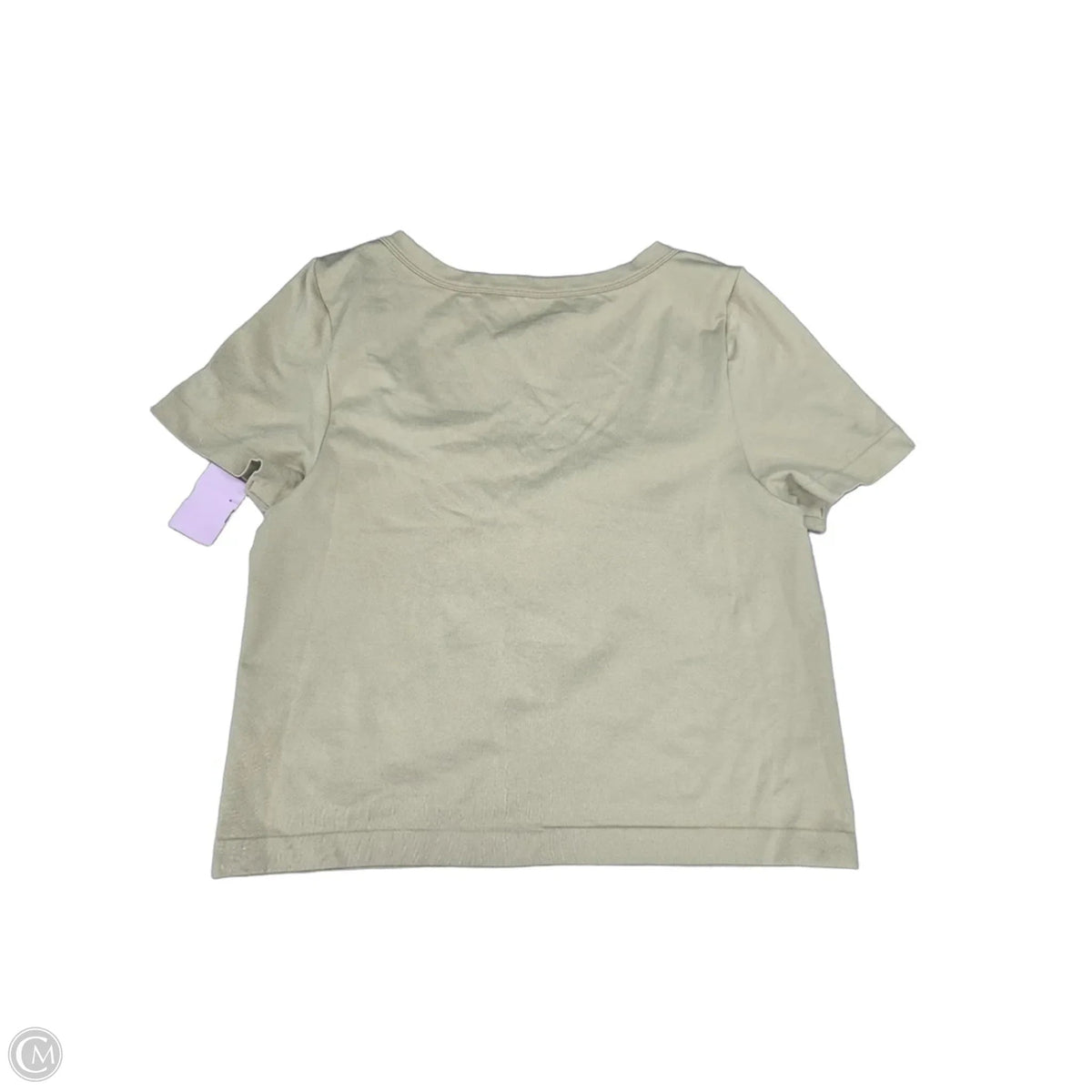 Top Short Sleeve By A New Day In Beige, Size: Xl