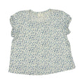 Top Ss By T.La In Blue & Cream, Size:M