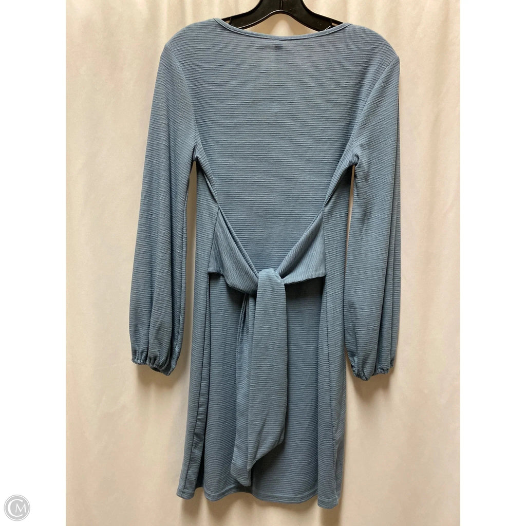 Dress Casual Midi By Clothes Mentor In Blue, Size: S