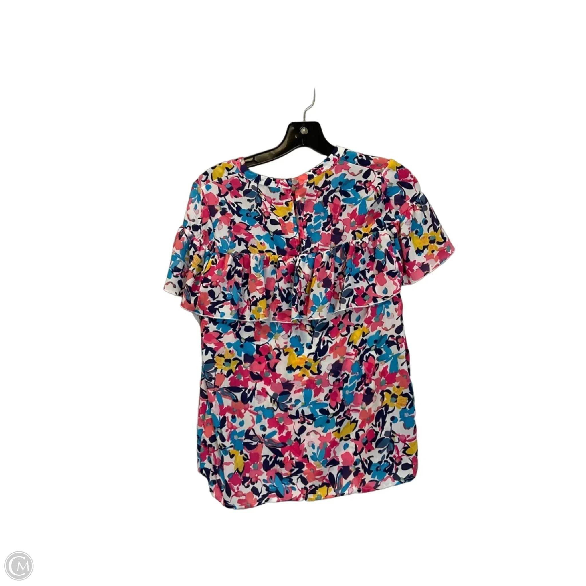 Top Short Sleeve By Juicy Couture In Multi-colored, Size: S
