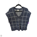 Sweater Short Sleeve By A New Day In Blue, Size: Xl