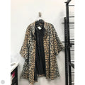 Coat Faux Fur & Sherpa By Luii In Animal Print, Size: Xl